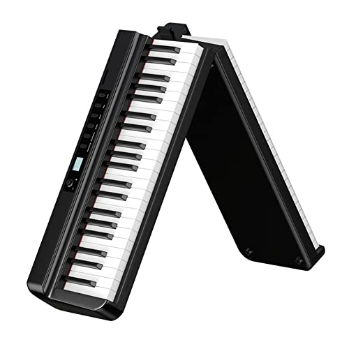 88 Touches Pliable Piano Numérique Clavier Rechargeable Piano Avec Bluetooth MIDI Portable Pleine Grandeur Tactile Électrique Piano Intégré Double Haut-parleurs for Les Débutants - Les Beatles, Paul McCartney, John Lennon, RIngo Starr, George Harrison 88 Touches Pliable Piano Numérique Clavier Rechargeable Piano Avec Bluetooth MIDI Portable Pleine Grandeur Tactile Électrique Piano Intégré Double Haut-parleurs for Les Débutants