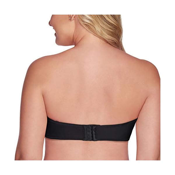 Vanity Fair womens Beauty Back Smoothing Strapless (34b - 44dd) Bra, Midnight Black, 36C US