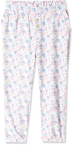 Image of Marks & Spencer Girls Printed High Rise Regular Fit Trouser