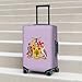 CUTEDWARF national emblem of Barbados Baggage Box Fashion Protect Sheath Suitcase Skins Protective Cover