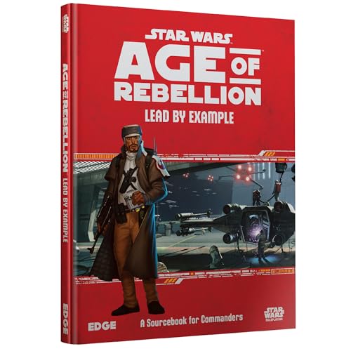 Star Wars: Age of Rebellion Lead by Example RPG libro hardcover miniatura 1