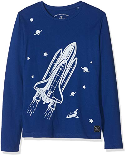 Tom Tailor T-Shirt Placed Print Maglia a Maniche