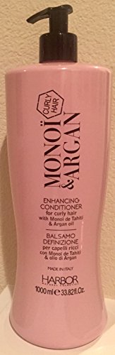 Harbor Monoi & Argan Enhancing Conditioner for Curly Hair, 33.8 Oz.