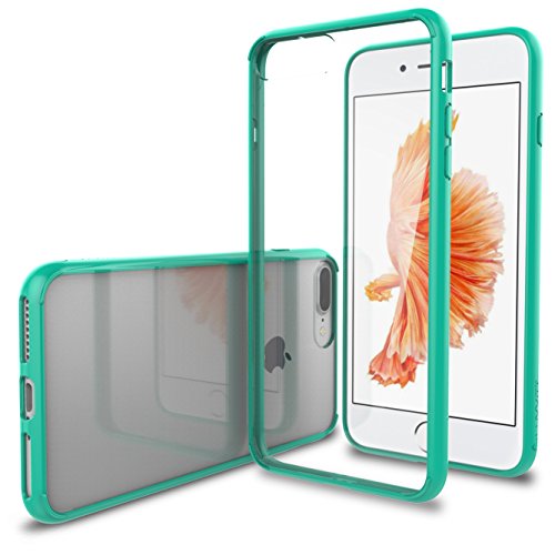 Luvvitt Clear View Iphone 7 Plus/Iphone 8 Plus Case With Hybrid Scratch Resistant Back And Shock Absorbing Bumper For Apple Iphone 7 Plus (2016) And Iphone 8 Plus (2017) - Teal #TOP10