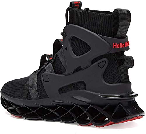 Image of Hello MrLin Men's Running Shoes Non Slip Athletic Tennis Walking Blade Type Sneakers Hip Hop