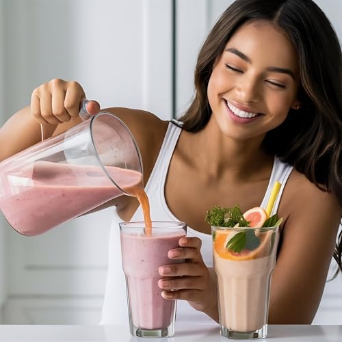 Image of Let'z Go Mixed Berry 30-Day Smoothie Kit | Clean Energy Drink Mix (30 Pack) + Whey Isolate Protein (30 Servings) with Shaker Cup | Natural Caffeine, Vitamins C+D, Electrolytes | Sugar-Free