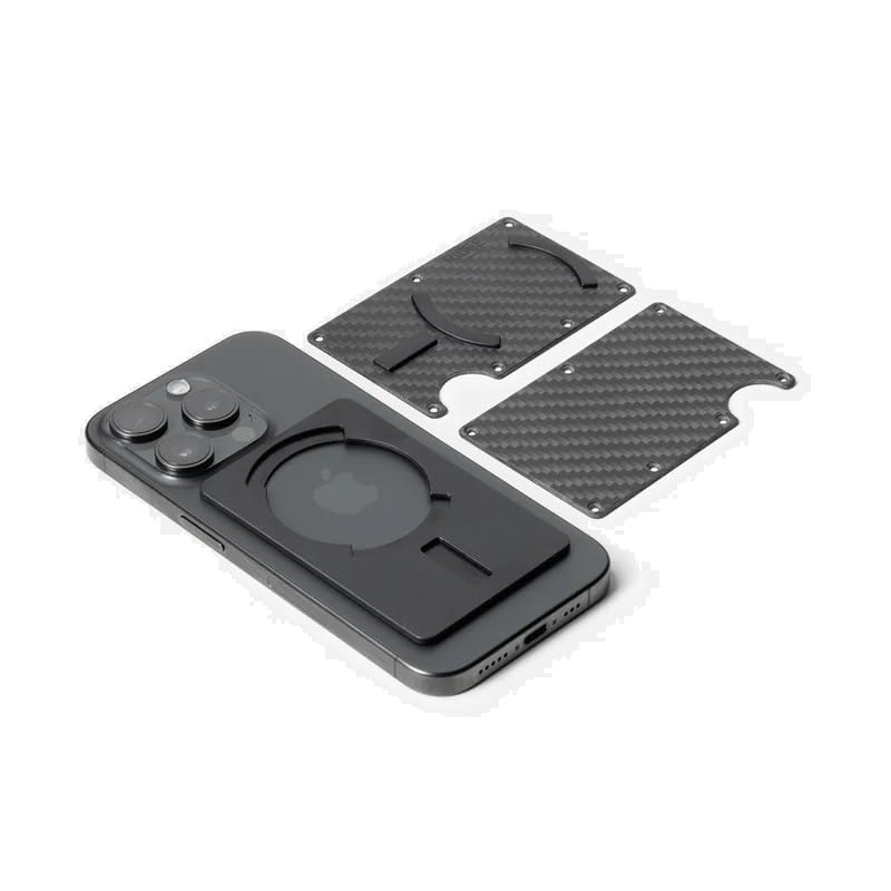 The Ridge Compatible with MagSafe Standalone Plates - Carbon Fiber 3K