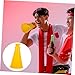 GOOHOCHY Cheer Megaphone Noisemaker Lightweight Party Accessory for Sporting Events Soccer Matches and Celebrations Plastic Cheerleading Horn for Fun Atmosphere