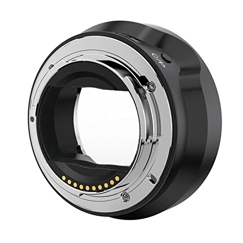 Anillo adaptador de montura Canon EF/EF-S a Sony E, con enfoque automático y control de apertura para cámaras Sony A7III, A7RIII, A7IV, A9, A6600 miniatura 2