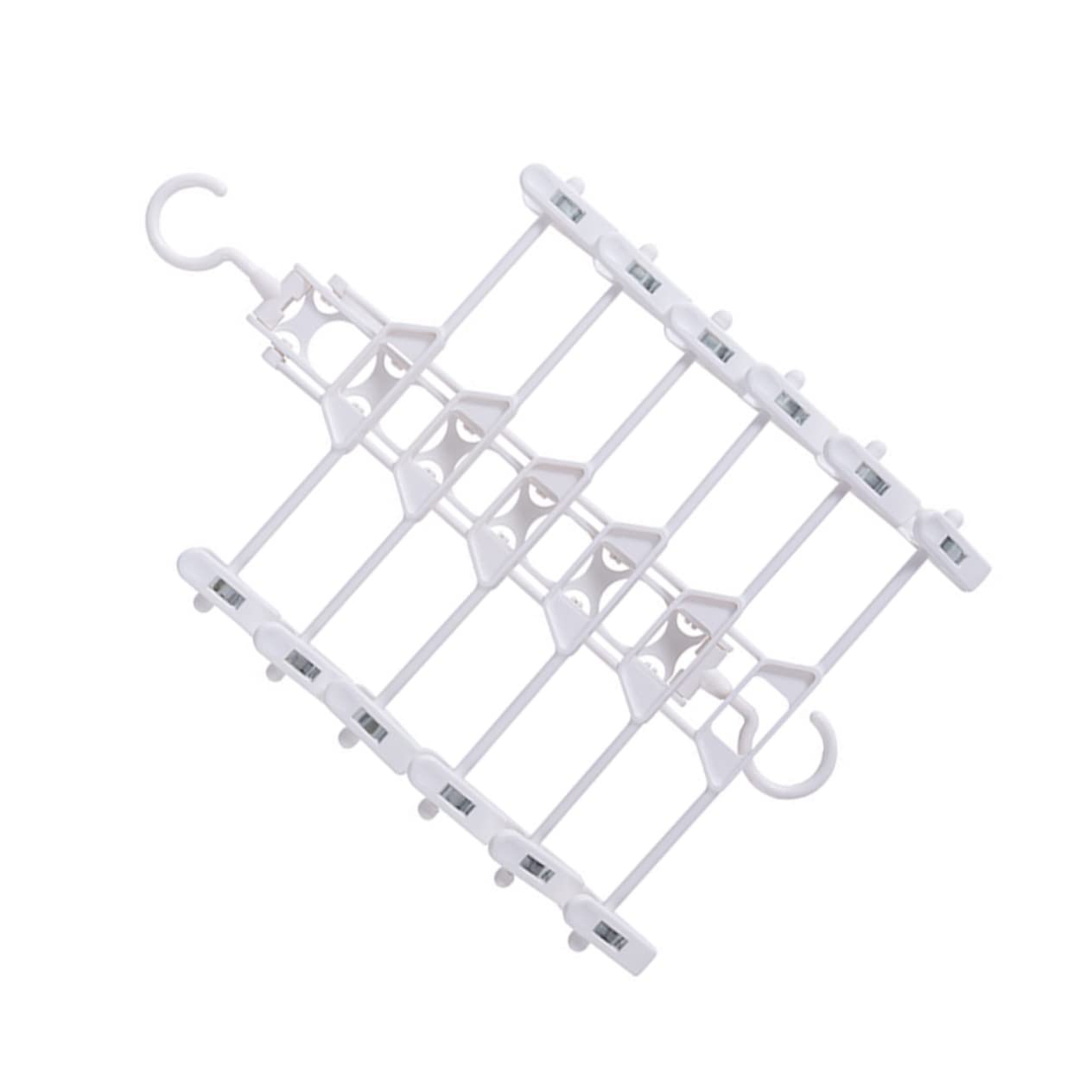 SOLUSTRE 1Pc Multifunctional Multilayer Pants Hanging Rack Hanger for Clothes Space Saving Clothes Organizer for Skirts and Pants Storage Closet