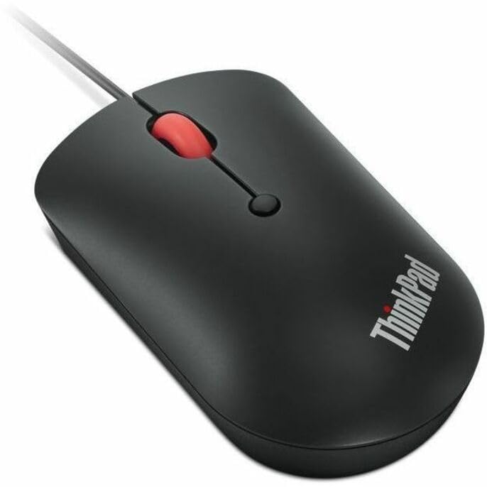 Image of Lenovo ThinkPad USB-C Wired Compact Mouse