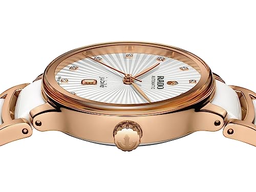 Rado Centrix Automatic Diamonds, White Dial with Diamonds and Date Display, Swiss Automatic Movement3