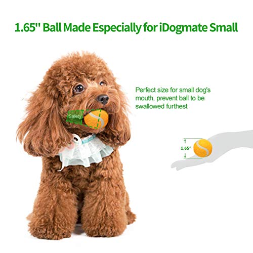 IDOGMATE Small Dog Ball Launcher,Automatic Dog Ball Thrower for Puppy and Small Dog