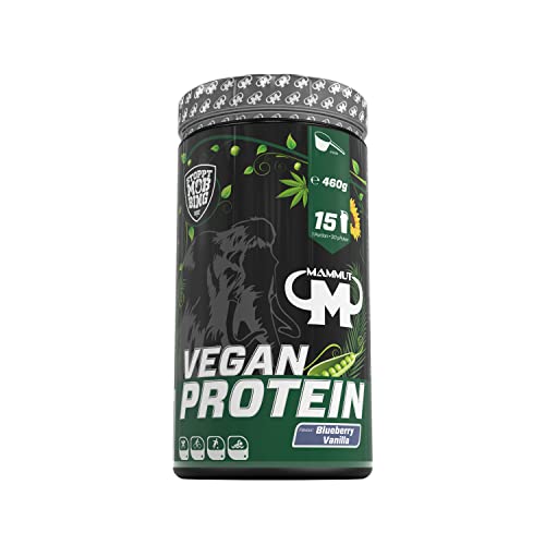 Mammut Nutrition Vegan Whey Protein Pulver Blueberry Vanilla – 460 g – 4-Komponenten Pflanzen-Protein ohne Soja, laktose- und glutenfrei – natürliche Süße durch Stevia – 100{c5e0042a884b2d287b892c7b81f2aa6ef33e5f7a1fca769777841eb2dc0a86e6} vegan – ohne Aspartam Mammut Nutrition Vegan Whey Protein Pulver Blueberry Vanilla – 460 g – 4-Komponenten Pflanzen-Protein ohne Soja, laktose- und glutenfrei – natürliche Süße durch Stevia – 100{c5e0042a884b2d287b892c7b81f2aa6ef33e5f7a1fca769777841eb2dc0a86e6} vegan – ohne Aspartam