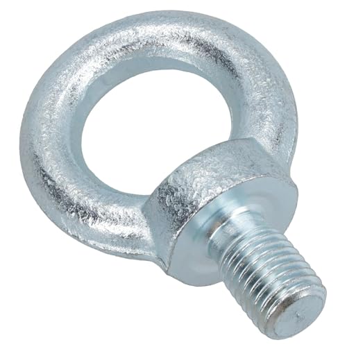 12mm Lifting Eyes Eyebolt Ring Zinc Plated 22mm Length 0.34 Ton Capacity 1pc