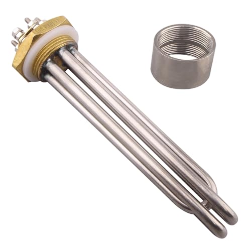 eufeifeiegds DN32 ���M�G�������g DC �Ǐ�d�C�q�[�^�[ 1.25�C���` 24V 900W/1200W/1500W 36V 1200W(Accessories,24v 1200w)