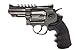 Black Ops Exterminator 2.5 Inch Revolver - Gun Metal Finish - Full Metal CO2 BB/Pellet Gun - Shoot .177 BBs or Pellets