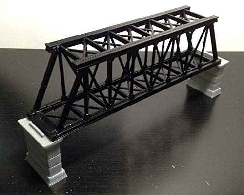 Pont de ferme pour modélisme ferroviaire Z de haute précision architectural noir