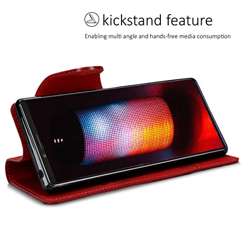 Kalibri Cover in Pelle Compatibile con Sony Xperia...