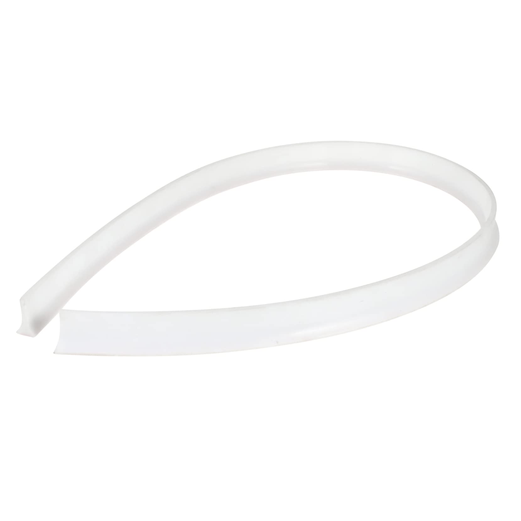 Operitacx Countertop Seal Strip Self-adhesive Baffle for Kitchen Bathroom Flexible Design Easy to Install Water Barrier Keeps Clean