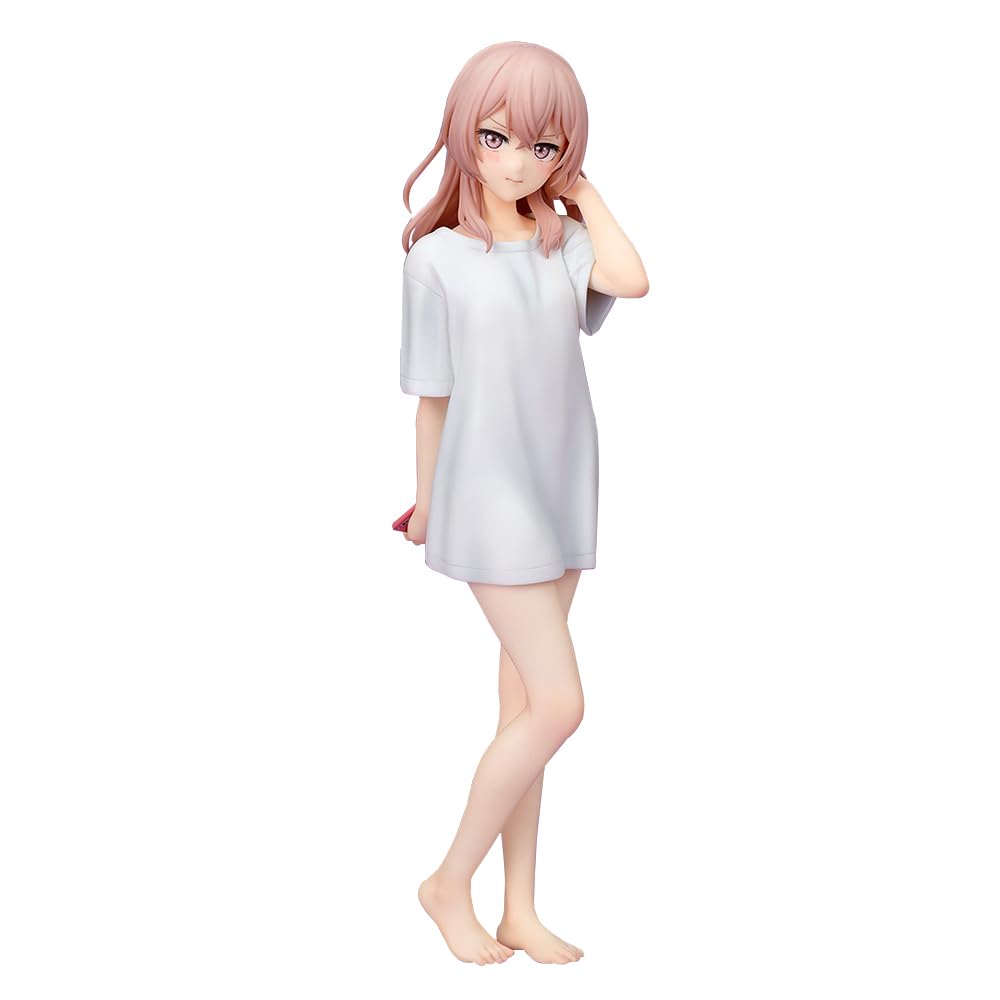 Zhongkaihua Anime Figure Inui Sajuna Figure T-shirt Model 23CM PVC Statue Standing Inui Sajuna Figure Collectibles Desktop Decorations Gifts