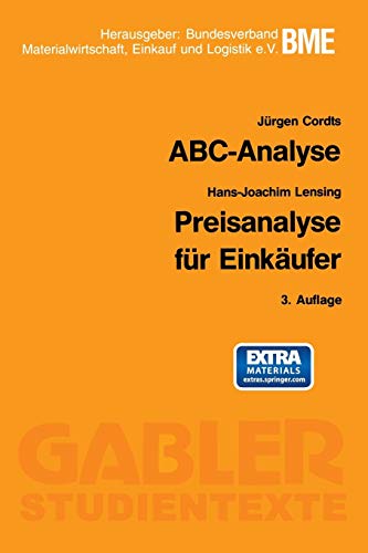Abc-Analyse (Gabler-Studientexte)