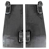 Euroaufnahme Koppelplatte, kurz, roh, Euroaufnahme, Koppelhaken, Euro Aufnahme, rohe Ausführung, Frontlader