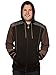 JINX The Witcher 3 Geralt Armor Men's Gamer Zip-Up Hoodie, Black/Brown, Small