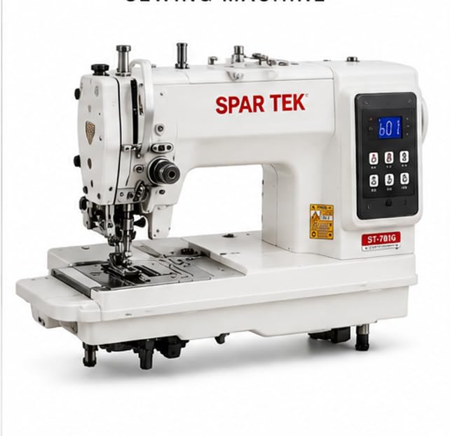 SPAR TEK ST-101-D Computerized Direct Drive Blindstitch Sewing Ma...