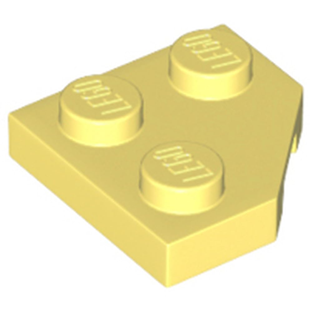 LEGO Wedge, Plate 2 x 2 Cut Corner, Part 26601, Part 26601, Choose Your Colour (Bright Light Yellow, 10, Bricks) โ image 1