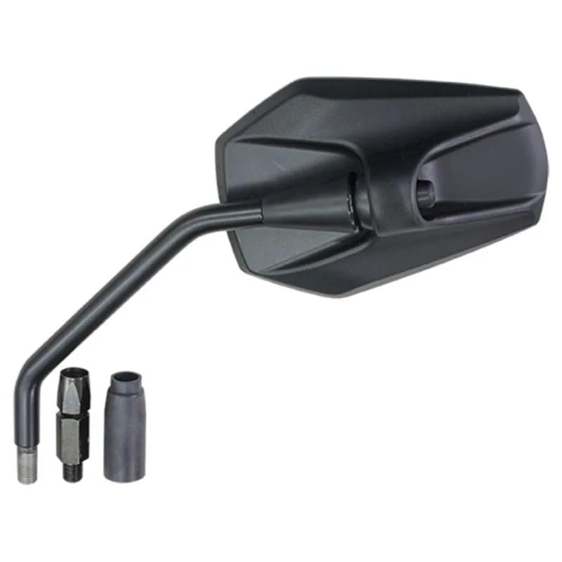 BCR Specchio retrovisore destro-sinistro per moto KTM 1190 ADVENTURE. Specchietto retrovisore per moto. Specchio per moto omologato. Specchietto moto manubrio nero.