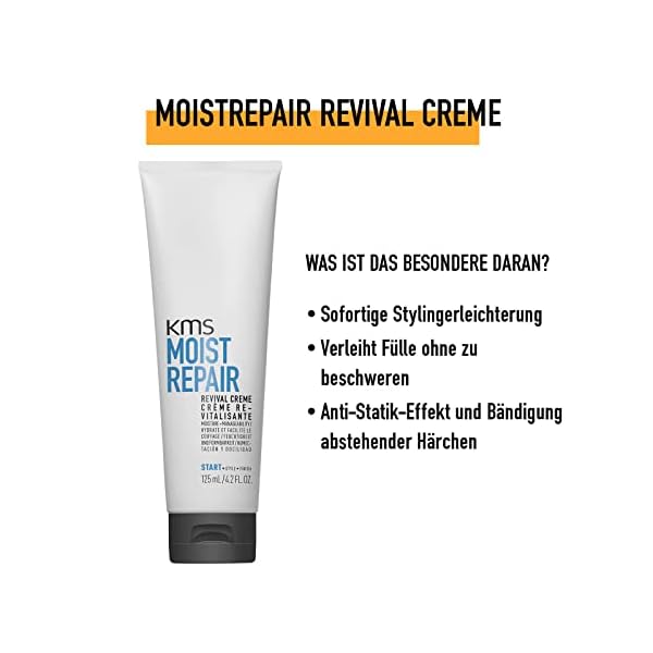 KMS MOISTREPAIR Revival Creme für normales bis starkes Haar, 125 ml – Bild 3