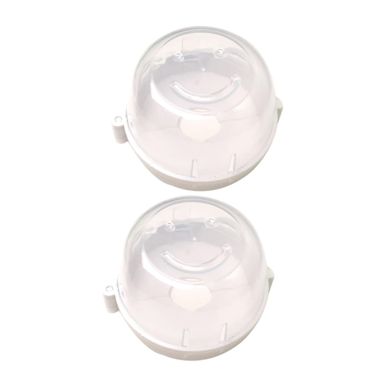Toyvian Childproof Stove Knob Covers Gas Range Protectors Door Knob Covers for Child Safety