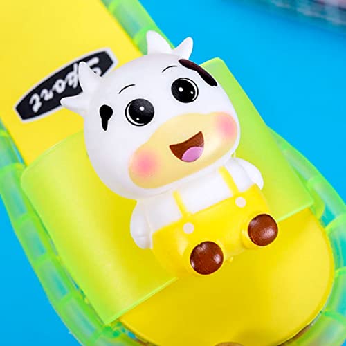 Toddler Girls Boys Light Up Slippers 2025 Summer Stylish Cute 𝐂artoon Animal Luminous Slides Kids Shoes Toddler Girls2