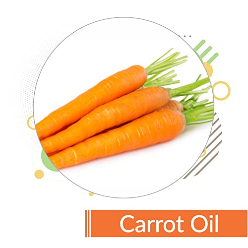 Image of B-URBAN Carrot (Daucus Carota) Oil,100% Pure & Natural Undiluted Carrier Oil Organic Standard For Skin & Haircare-30ML