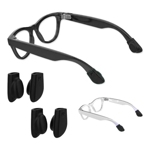 2 Pairs Anti-Slip Ear Grips Compatible with Ray-Ban Meta Smart Glasses