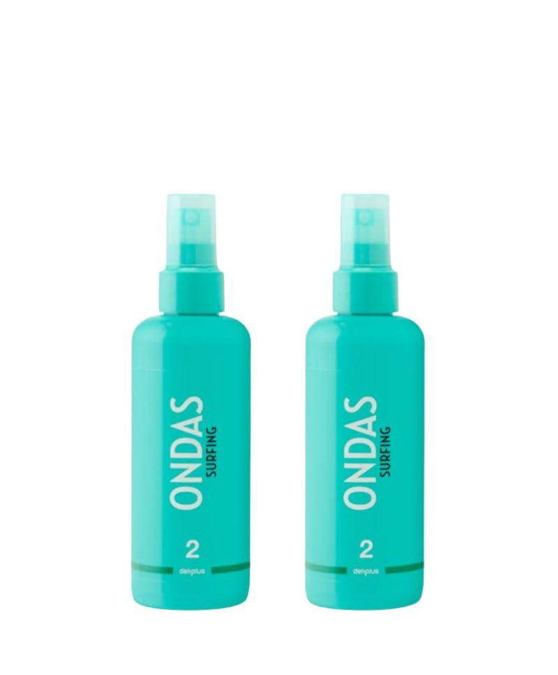 Dliplus Ondas Surfing Spray para Cabello, Fijación 2 ProFix, 200 ML, Pack de 2