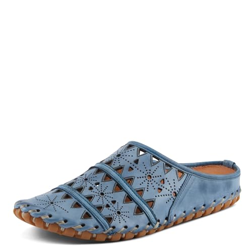 Image of Spring Step Fusalide Slip-On Shoes for Womens - Comfortable Slip-On Shoes with Rubber Outsole - Casual Leather Clogs for Women