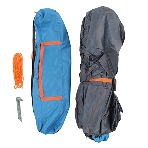 Carpa para camping tipo domo 4 personas doble capa impermeable miniatura 7
