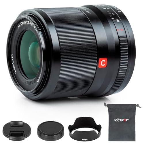 Image of VILTROX 33mm f /1.4 F1.4 APS-C Auto Focus Large Aperture Lens for Nikon Z-Mount Camera Z5 Z50 Z6 Z6II Z7 ZII with Lens Filter Combo