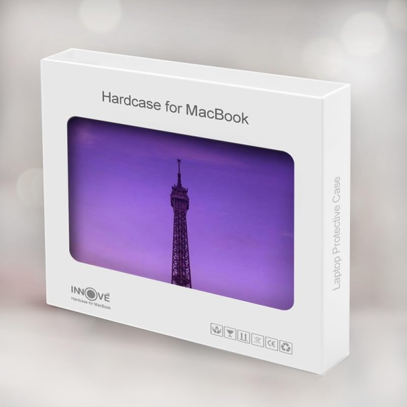 Evitez les rayures sur votre Mac avec la coque MacBook Pro 14 Eiffel Paris Sunset
