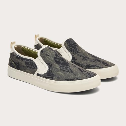 Image of Oakley Mens Banks Slip-on Canvas Sneaker