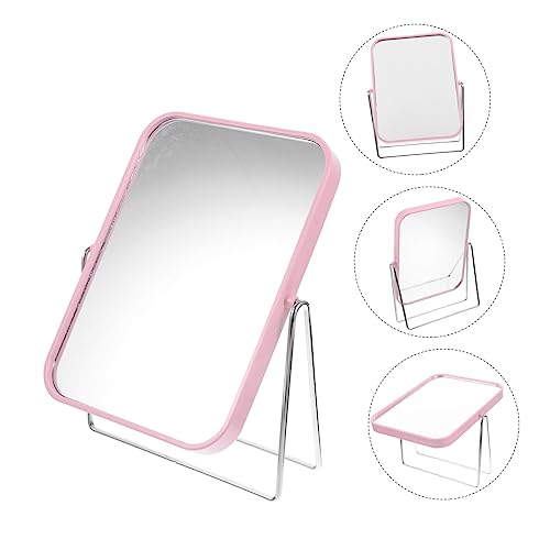 Espejo para maquillaje FOMIYES con luces LED de escritorio miniatura 6