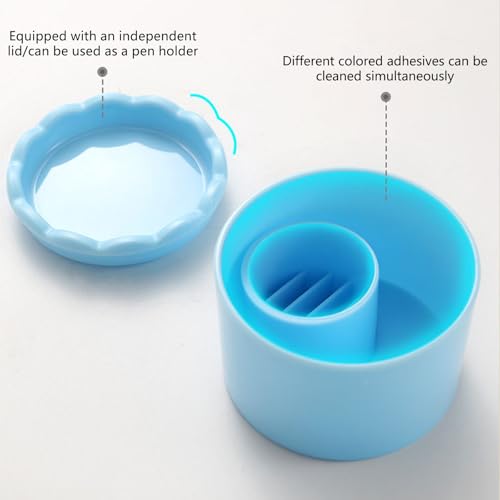 Vaso para lavado de pinceles de uñas con diseño multicapa miniatura 6