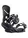 Burton Mission EST Fijaciones para Snowboard, Hombre, Negro, Medium