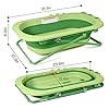 Beberoad-Pets-Pet-Bathtub-Collapsible-Pet-Bath-Tub-Height-Adjustable-Portable-Dog-Cat-Bathing-Tub-for-Small-Medium-Pets-Foldable-Pet-Shower-Tub-with-Drainage-Hole-Green-236-x-126-x-83-Inches Beberoad Collapsible Pet Bathtub: Portable Convenience for Your Furry Friends