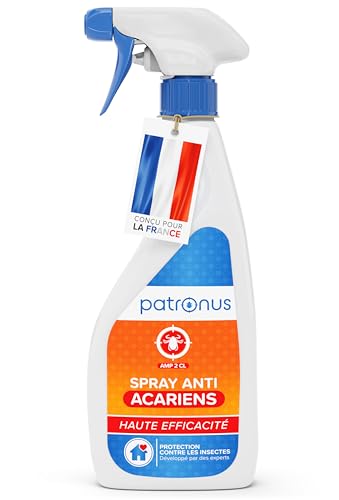 Spray anti-acariens 500 ml inodore et efficace