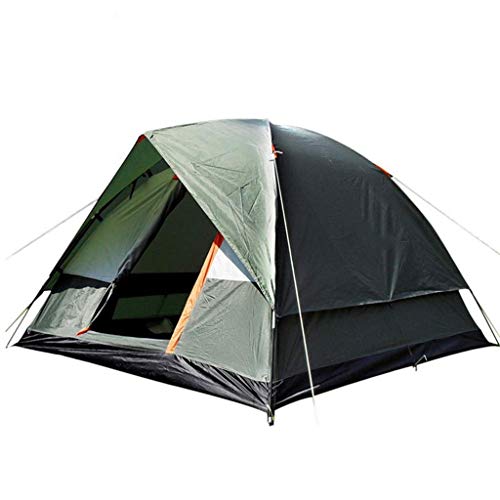 Tente de camping anti-condensation double couche avec jupe pare-neige
