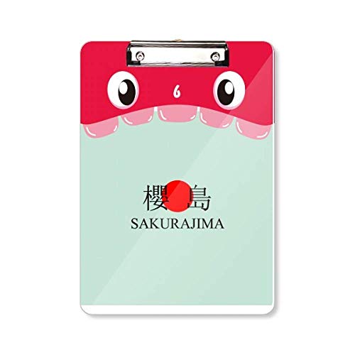 Porte-bloc A4 Sakurajima idéal pour vos notes de bureau et réunions