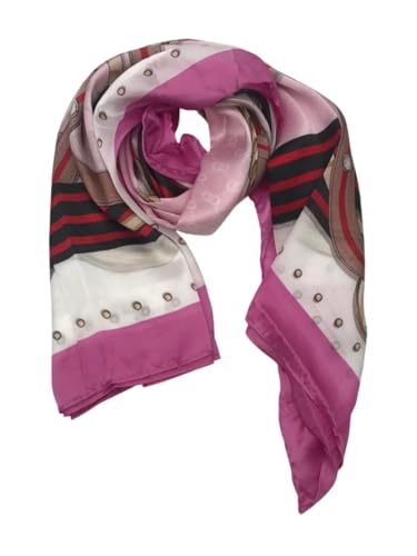 LIU JO Pañuelo estampado 120x120 cm, 51906 Rose, Pañuelos